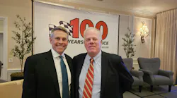 'Our company has constantly evolved as the tire and automotive service industry changed,' says John Quirk, executive chairman of VIP Tires & Service (right), pictured with Tim Winkeler, the dealership's president and CEO.