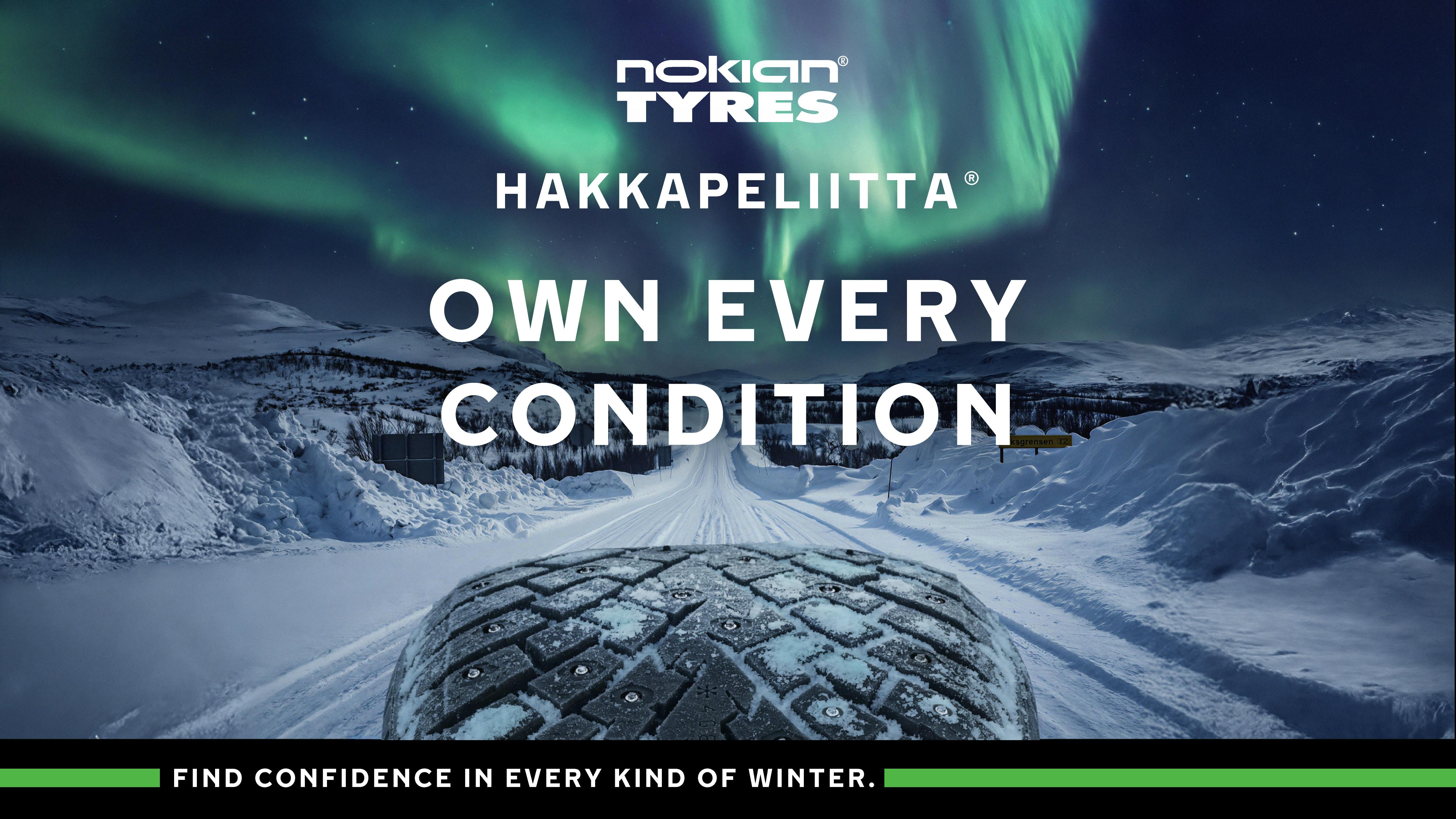 Tiina Frazer, senior vice president of brand, marketing and communications, Nokian Tyres, says the company's new campaign 'demonstrates how our winter tire portfolio helps drivers navigate the unpredictable nature of winter.'