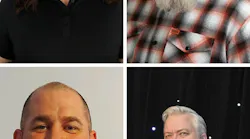 Kelsey Jarman (top left) and Jason Rook (bottom right) have been elected to the Board for the first time, while Craig Stevens (top right) and Adam Moffatt (bottom left) have been reelected to continue their service.