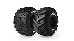 'Both series are engineered to deliver exceptional traction, flotation and durability for forestry applications operating in different terrains and conditions,' say Maxam officials.