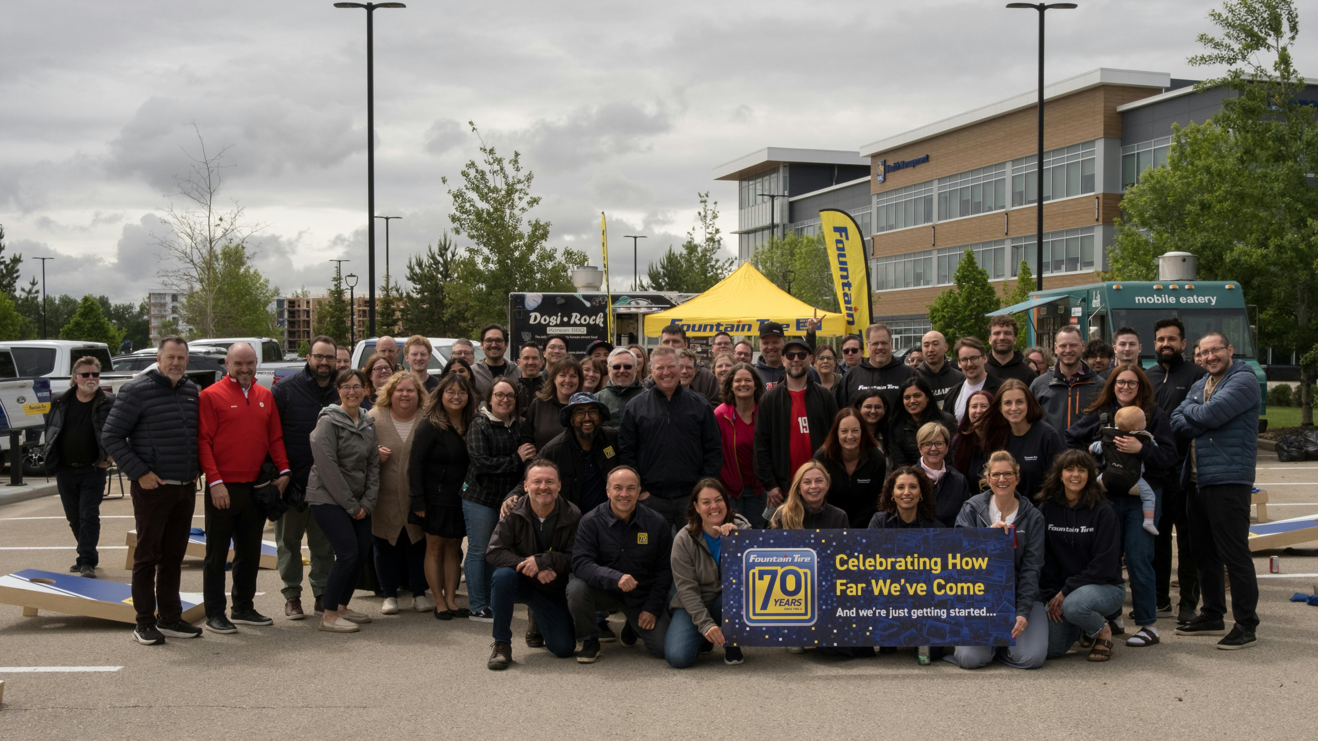 'Seventy years is an incredible milestone,&rdquo; says Jason Herle, CEO of Fountain Tire Ltd. &ldquo;It reflects resilience, trusted partnerships and above all, the people who care deeply about the work they do and the communities they serve.'