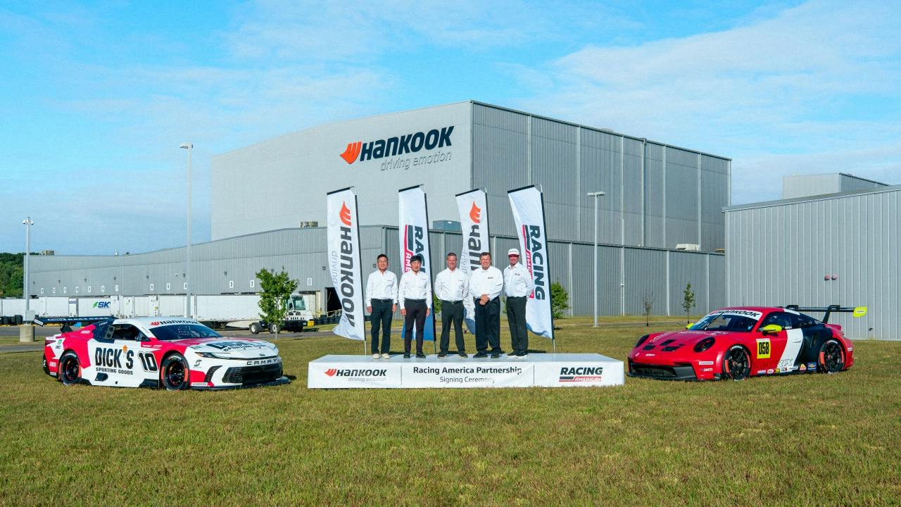 'Through the partnership, Hankook plans to showcase its racing tire technology across the North American motorsports landscape and further strengthen its position as a premium tire brand,' say Hankook officials.