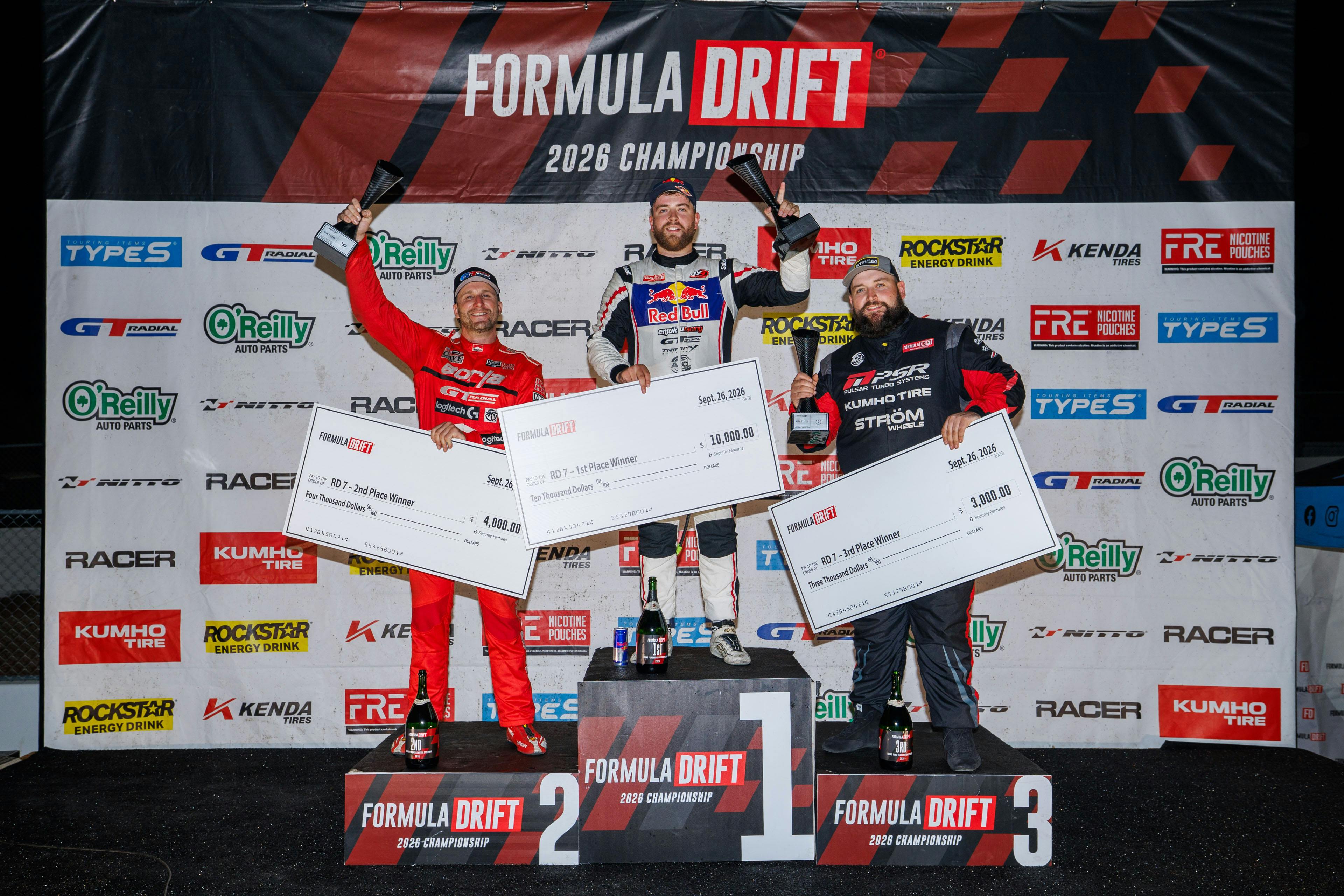 &ldquo;Winning back-to-back Formula DRIFT Tire Cup championships is a tremendous accomplishment for everyone involved with the GT Radial program,&rdquo; says Mike Meeiem, motorsports manager for GT Radial.