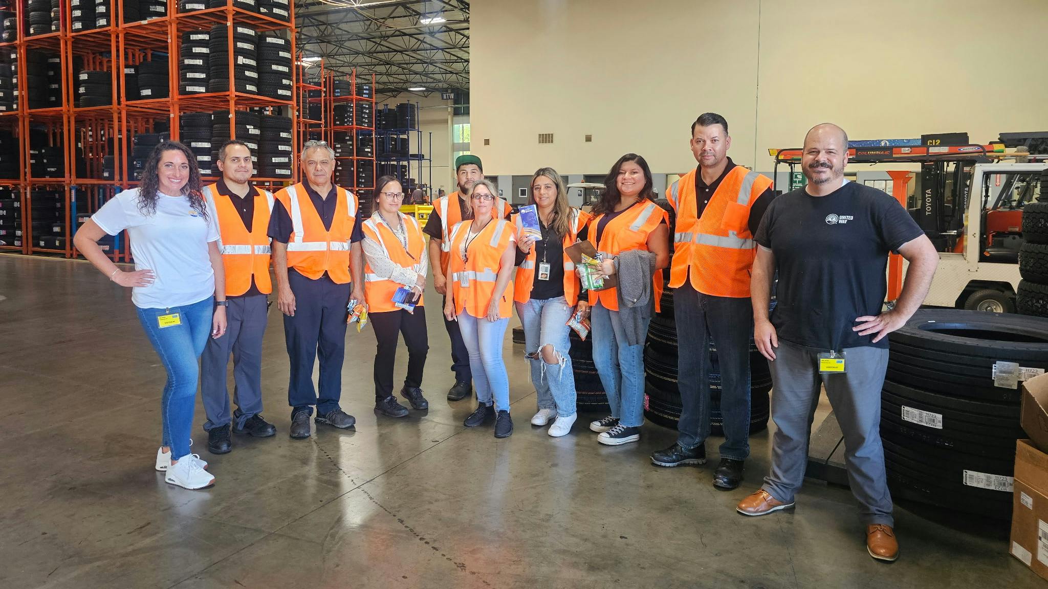'Giving back to the planet and making an impact in the communities in which we live and work is a core part of our vision,' says Ron Harper, TBC Corp.'s chief supply chain officer