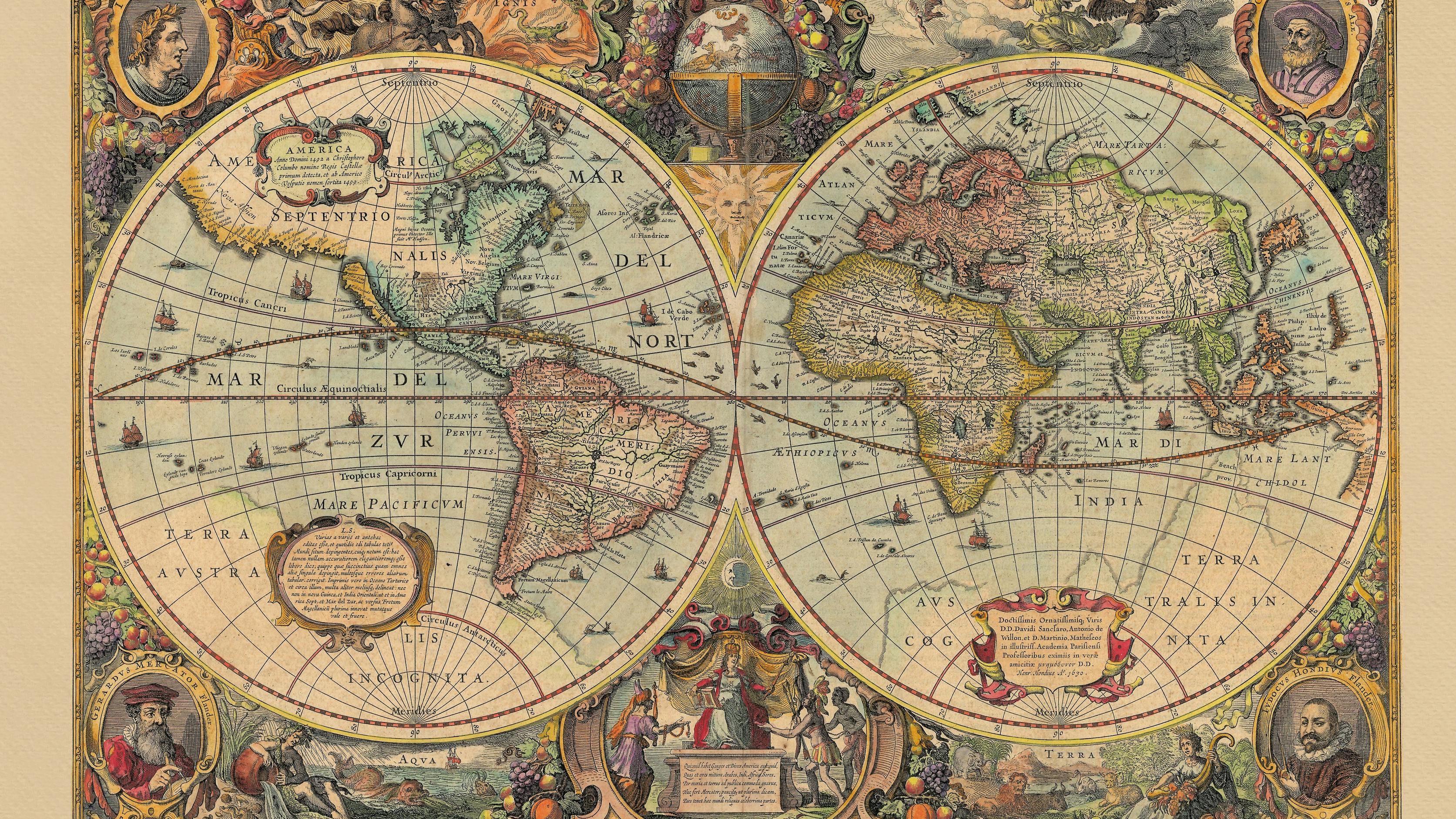The world was a lot less-connected when this map was made.