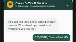 'We're seeing AI used in narrow, practical ways, such as answering customer questions, capturing leads, summarizing information, generating marketing content and automating repetitive tasks,' says Carson Cornelius, general manager, Tireweb.