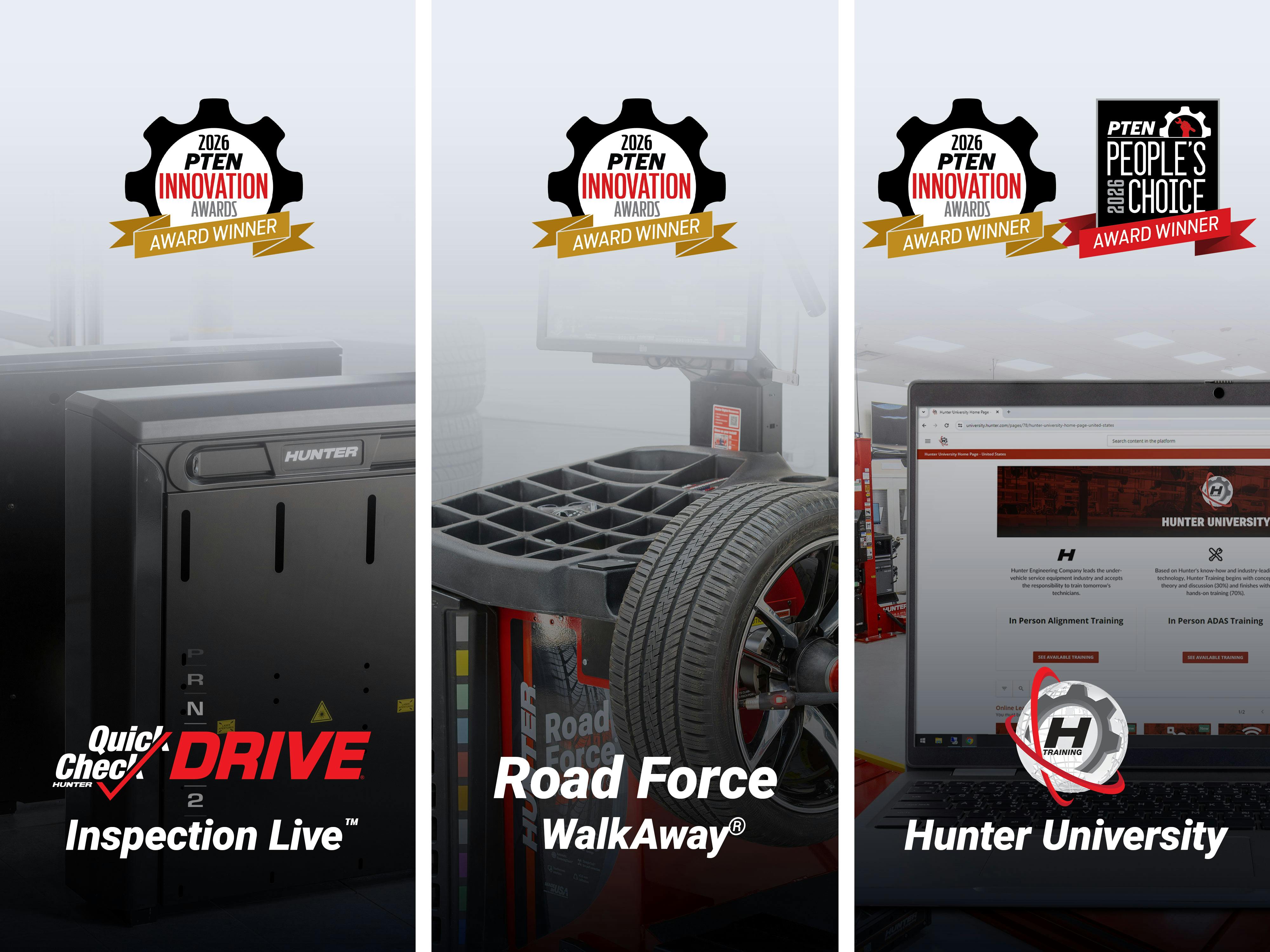 Overall, Hunter has been gratified to receive 17 PTEN awards in the past four years.