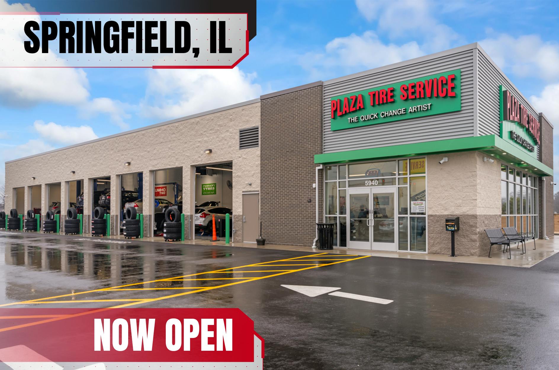 'The addition of our Springfield store reflects the steady growth of the Plaza Tire Service brand and our commitment to serving drivers across the Midwest,' says Rob Kingery, regional vice president, operations, Plaza Tire Service.