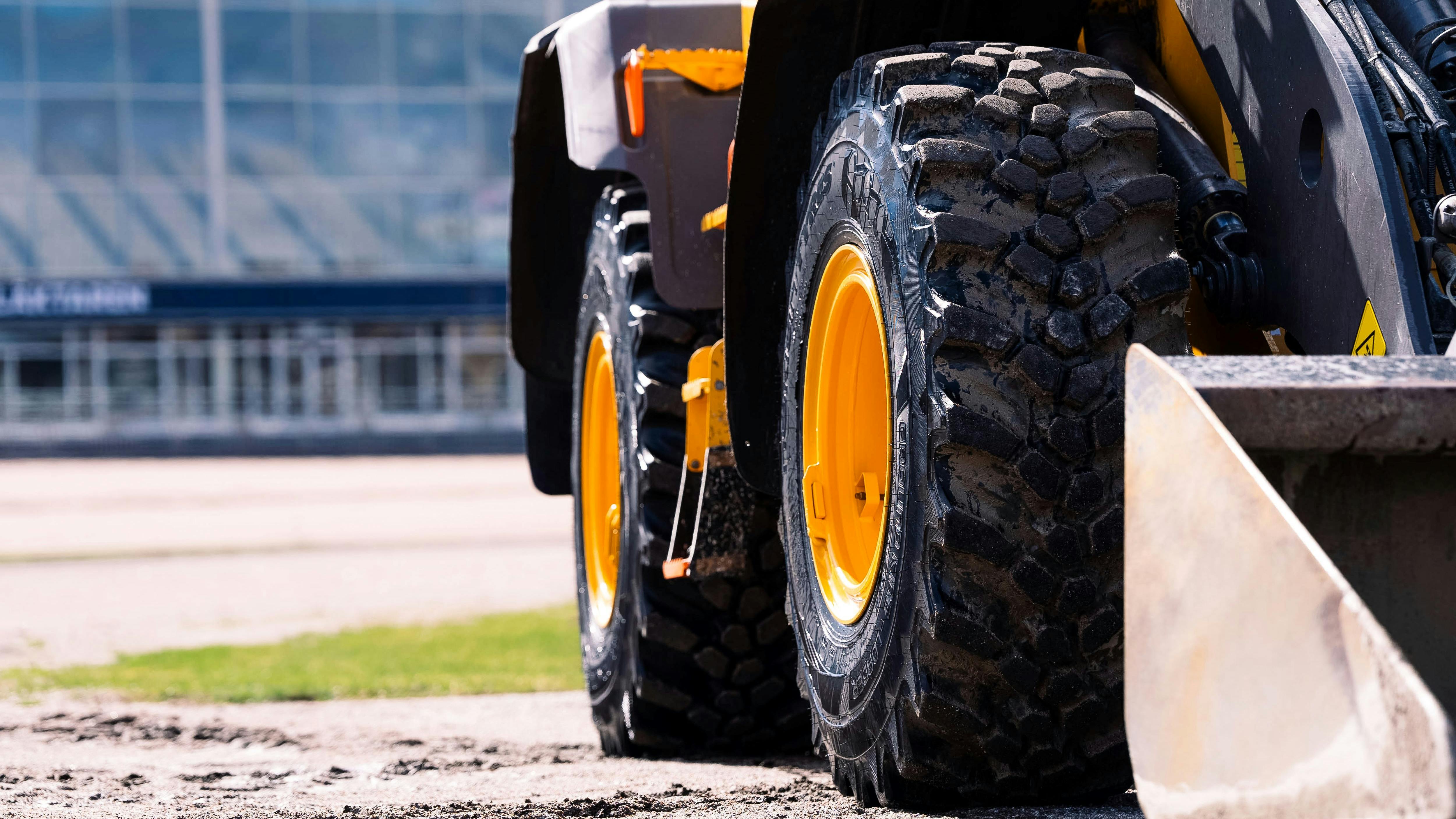Manufactured in Finland, Nokian's Ground King Loader tires are available in the United States in sizes 20.5R25 and 17.5R25.