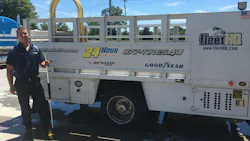 Black's Tire Service commercial tech