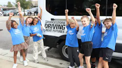 Bridgestone has donated more than 100 vans and more than $30 million to the Boys & Girls Club since 2015.
