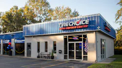 Monro's comparable store tire sales decreased 4%.