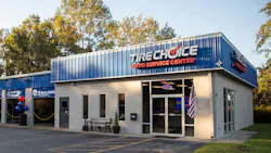 Monro's comparable store tire sales decreased 4%.